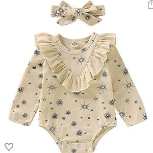 Onsie and matching hair band